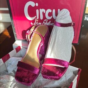 Circus by Sam Edelman Pink Wedge Sandals